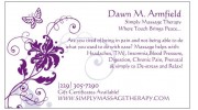Simply Massage Therapy DBA Dawn Armfield